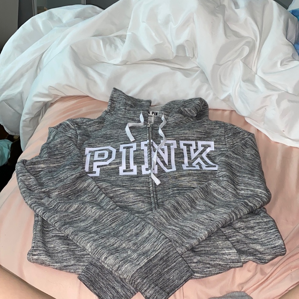 Cute Victoria Secret zipped sweater.